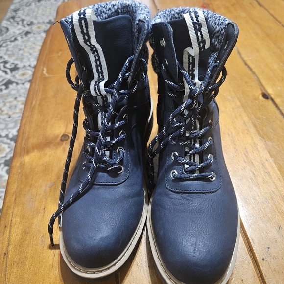 Nautica Women's Boots Size 8 Navy Blue - Picture 1 of 5